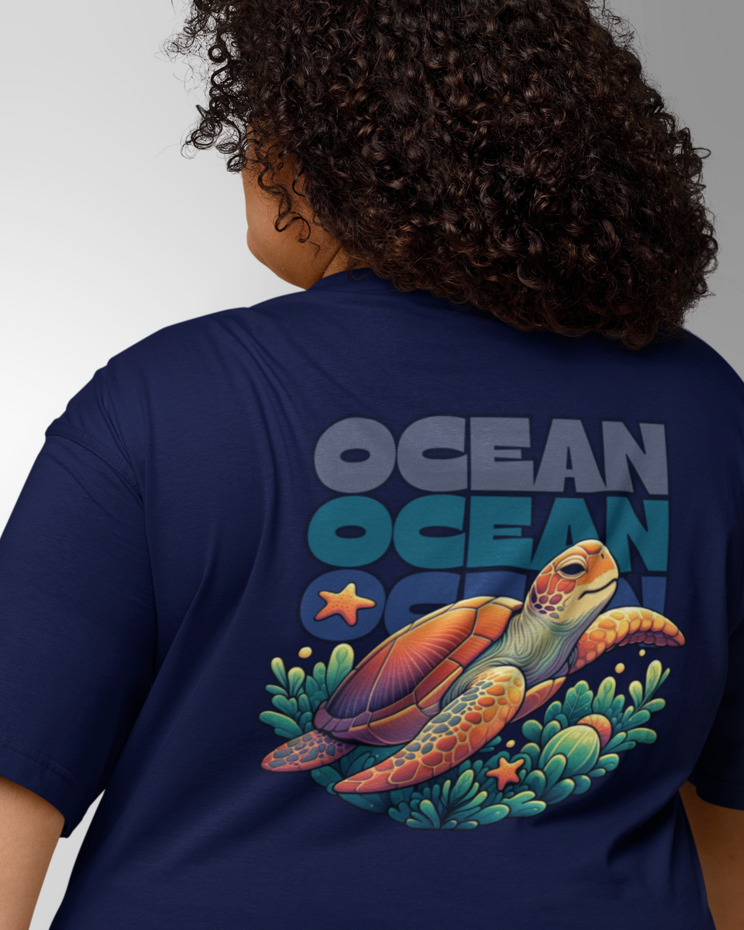 Ocean World Women's Oversized T-Shirt