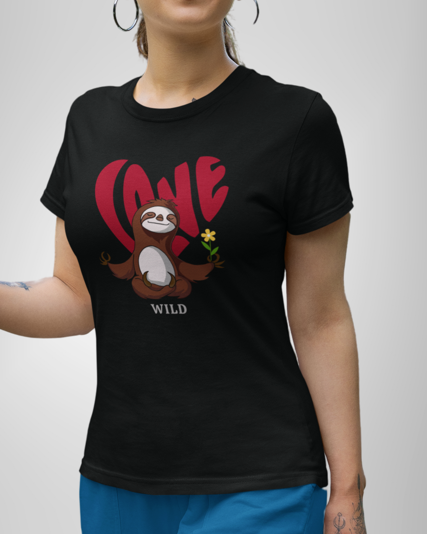 Love Sloth Women Classic T-Shirt