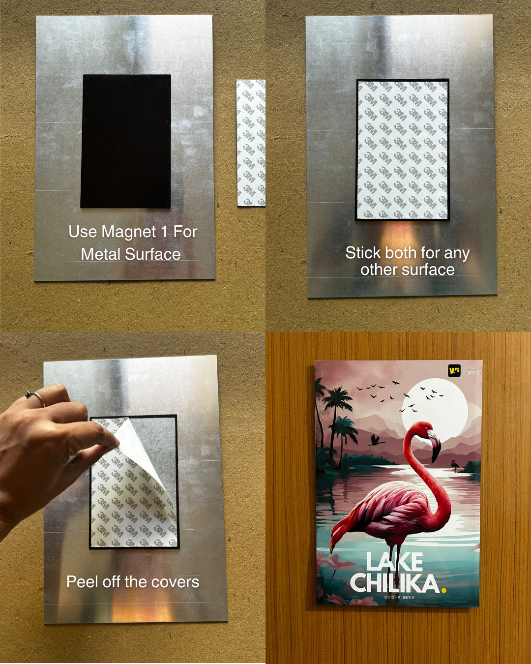 Metal poster Andaman Mahatama Gandhi Marine National Park