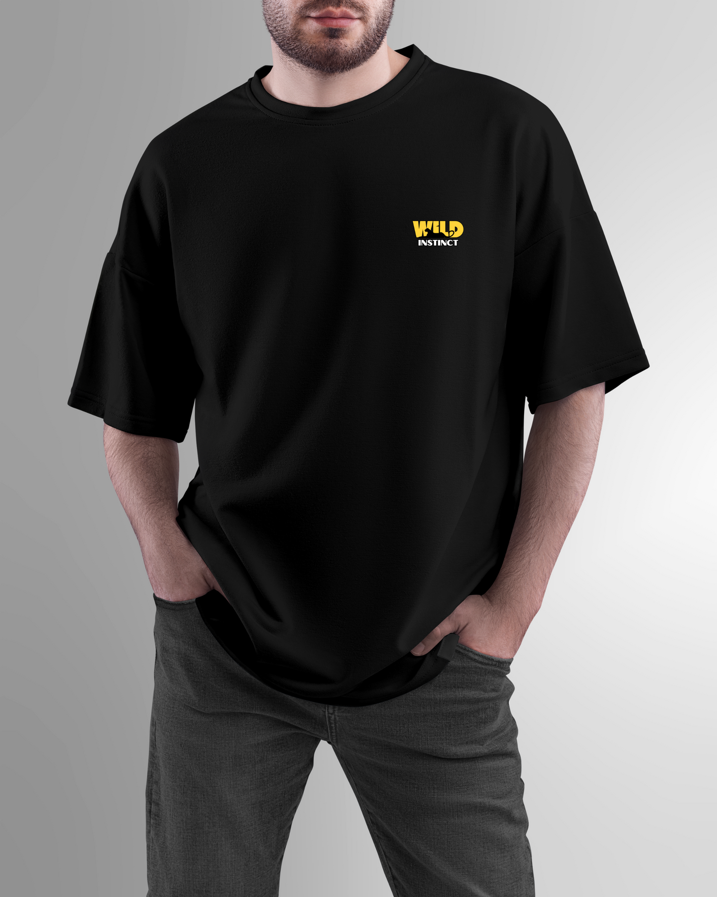 King Maker Mandrill Men Oversized T-Shirt