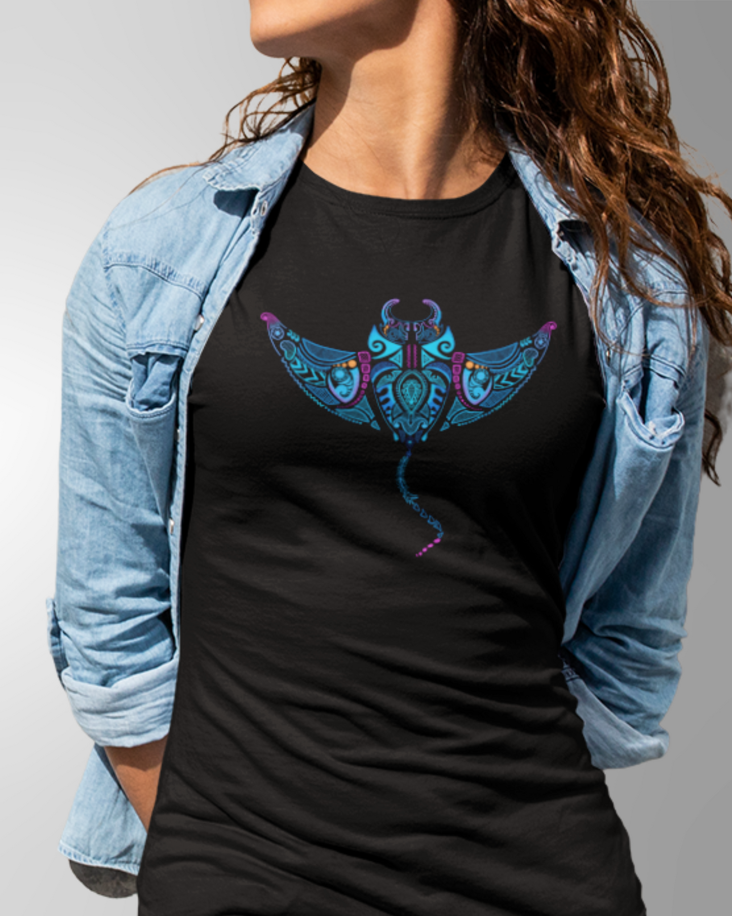Manta Ray Women Classic T-Shirt