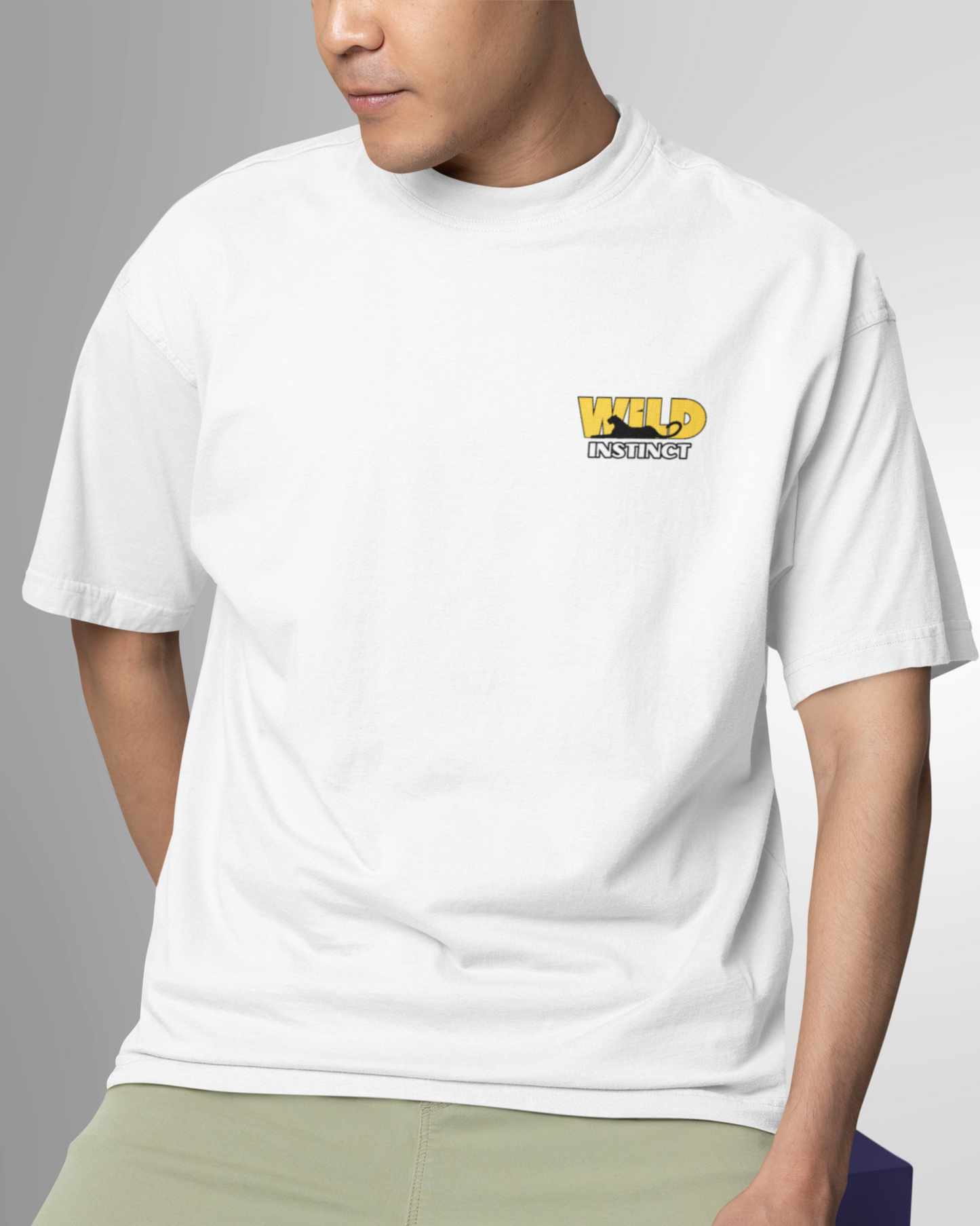 One in a Chameleon Men Oversized T-Shirt