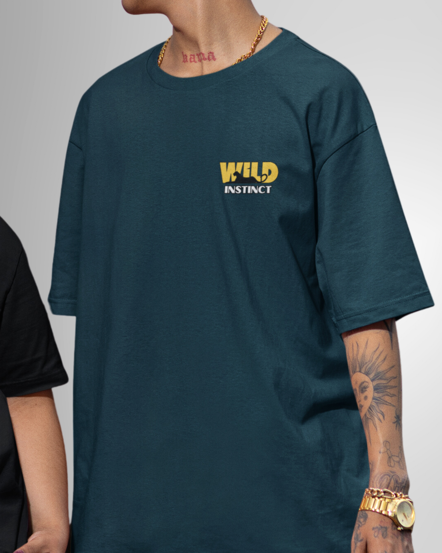 Panda Life Men Oversized T-Shirt