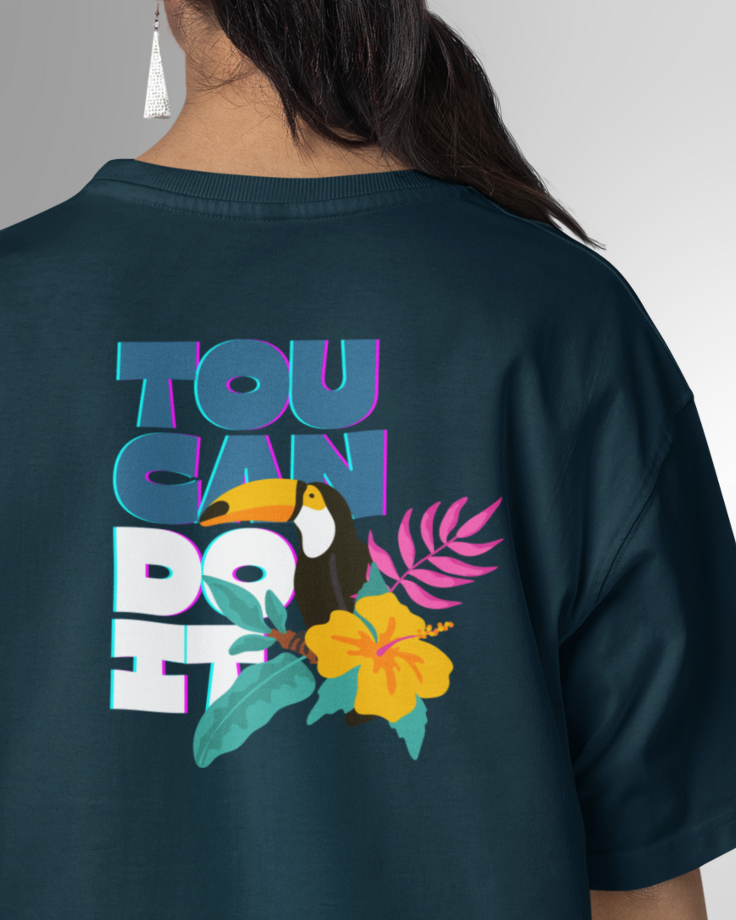 Toucan Do it Women Oversized T-shirt