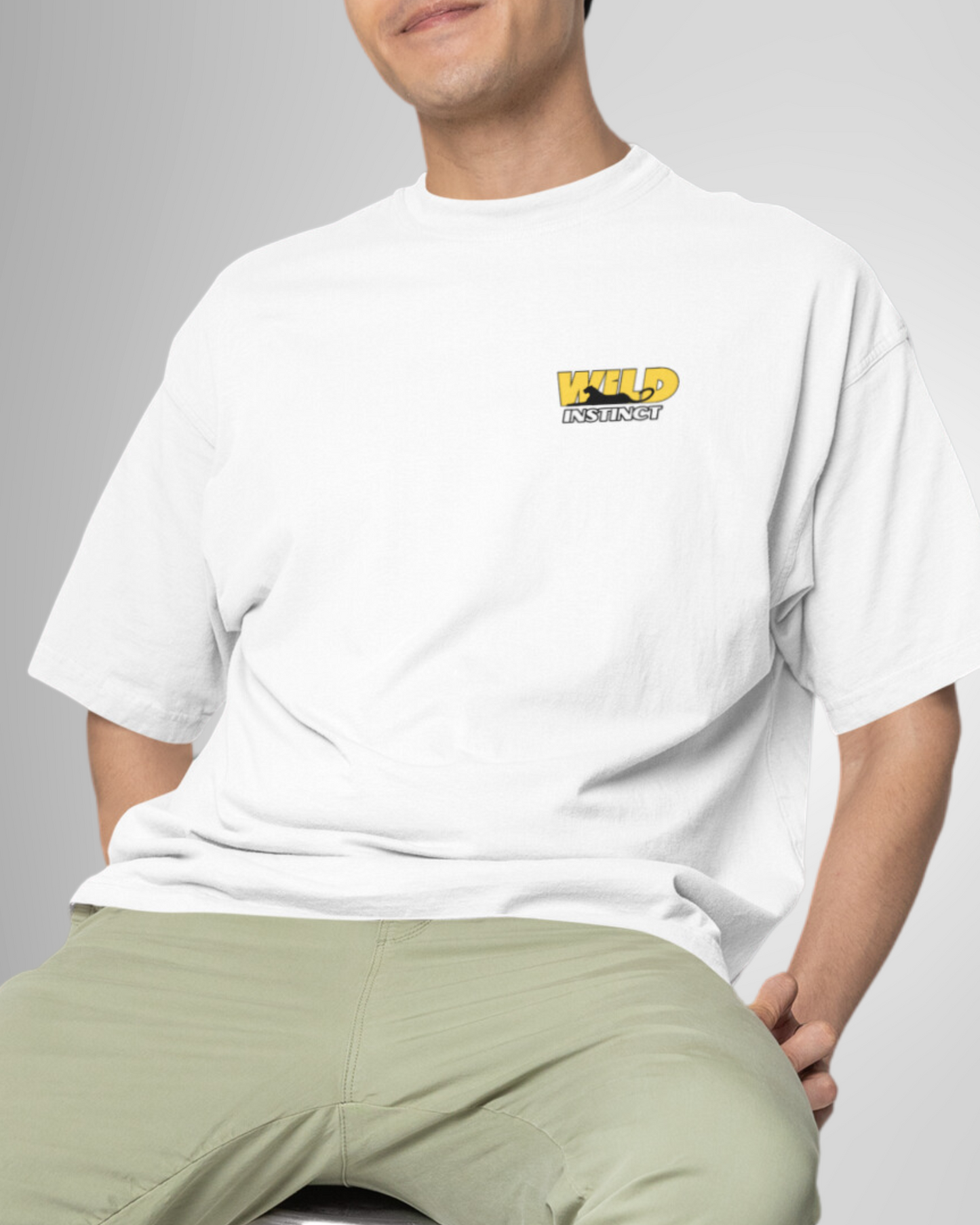 Panther Roar Men Oversized T-shirt