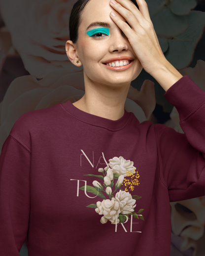 Nature Flower Women Sweatshirt