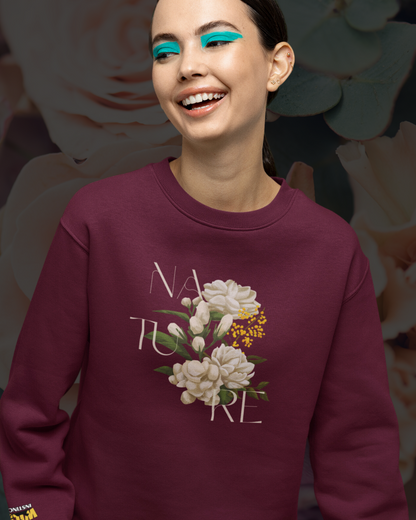 Nature Flower Women Sweatshirt