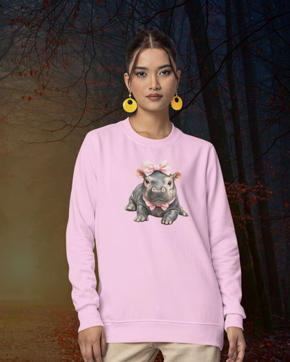 Moo Deng Women Sweatshirt