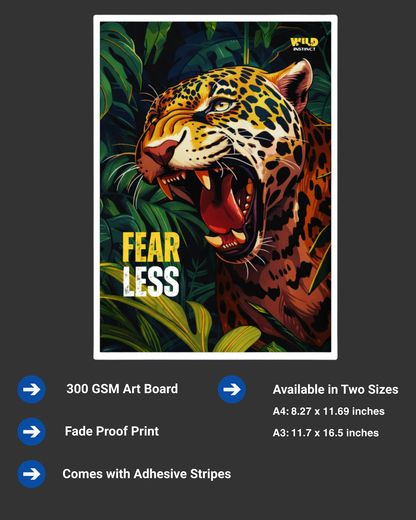 Poster Fearless Jaguar