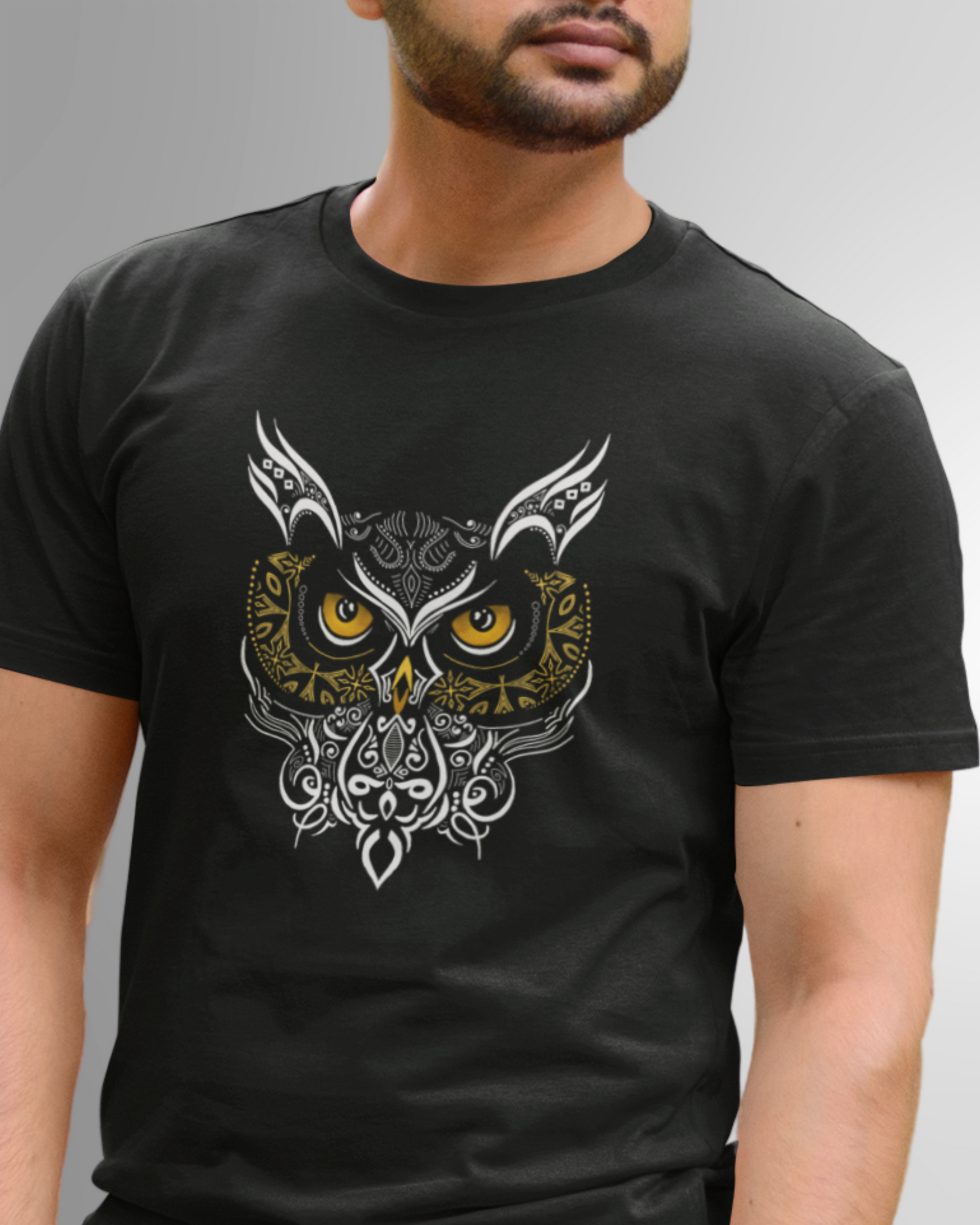 Tribal Owl Men Classic T-Shirt