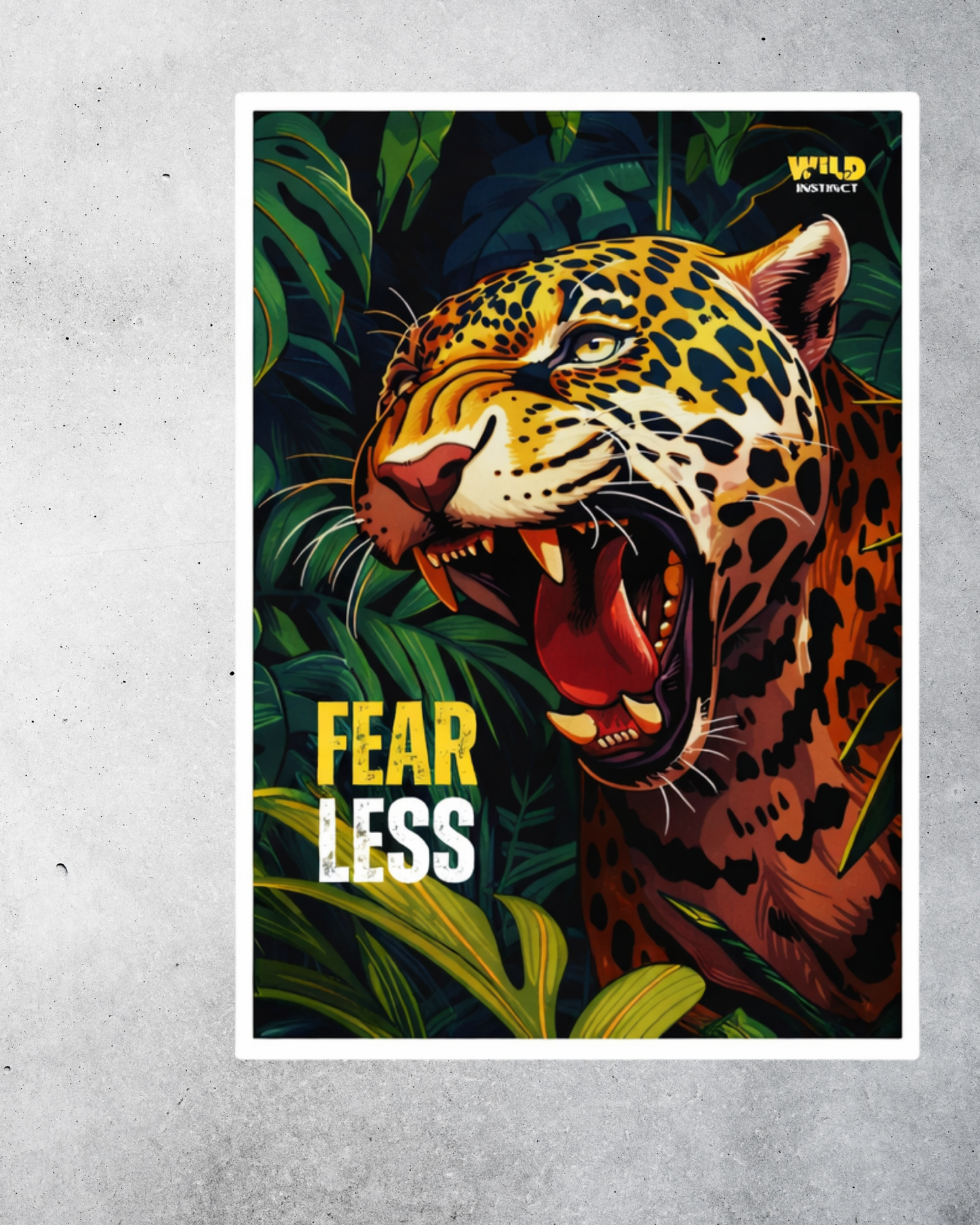 Poster Fearless Jaguar