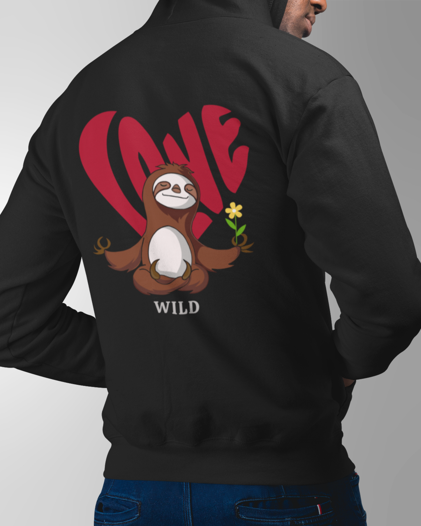 Unisex Hoodie Love Wild