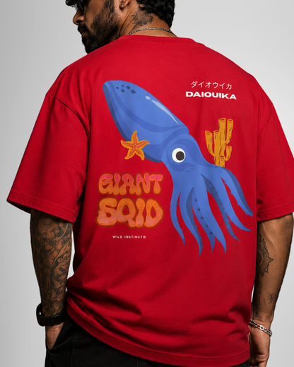 Unisex Oversized Classic T-Shirt Giant Squid