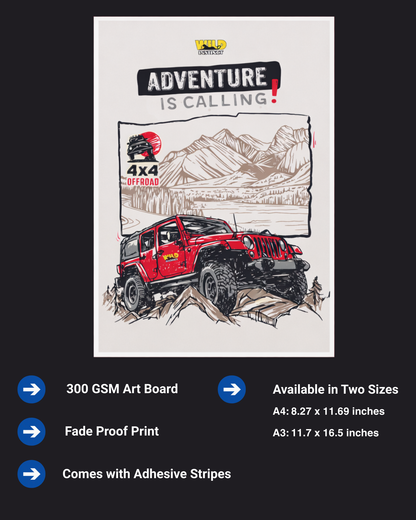 Poster Adventure is Calling