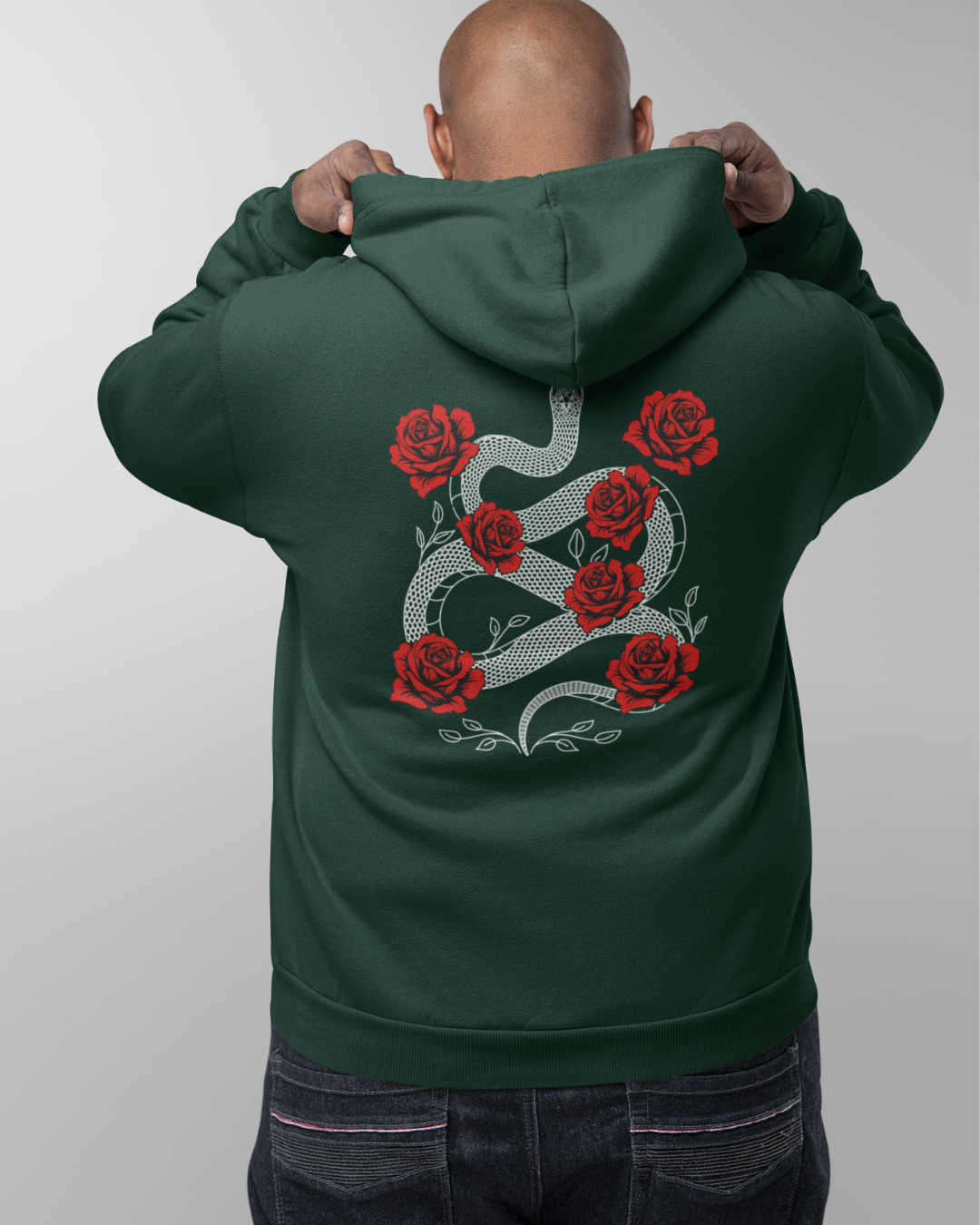 Venom and Beauty Unisex Hooded Sweatshirt