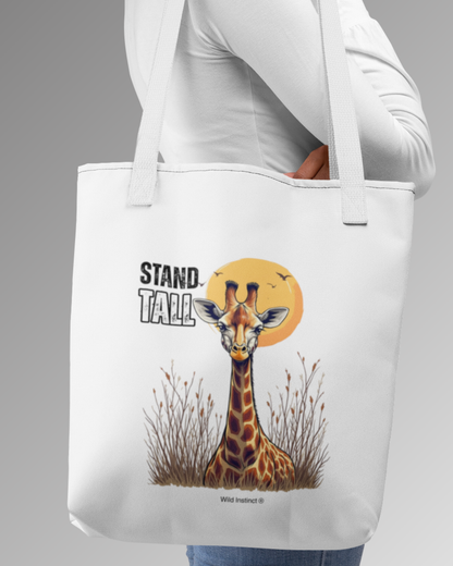 Tote Bag Zipper Stand tall