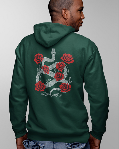 Venom and Beauty Unisex Hooded Sweatshirt