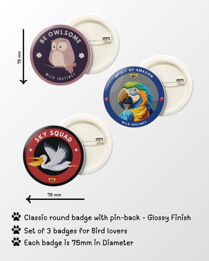 Sky Scouts Collection – 3 Badge Set