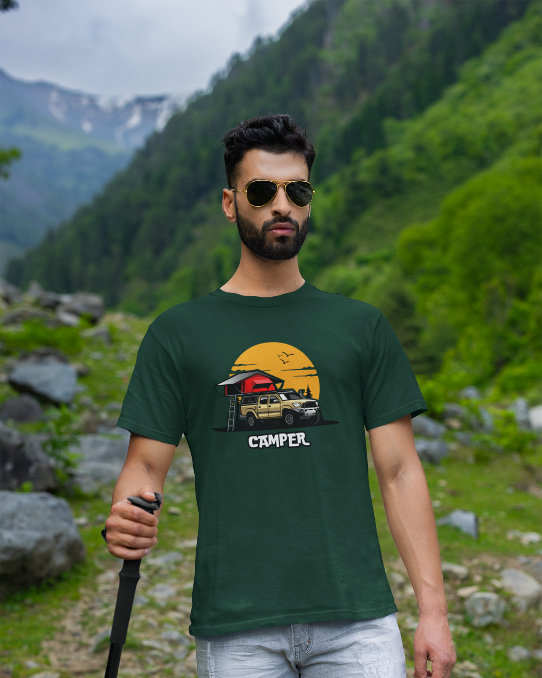 Camper in the Wild Men Classic T-Shirt