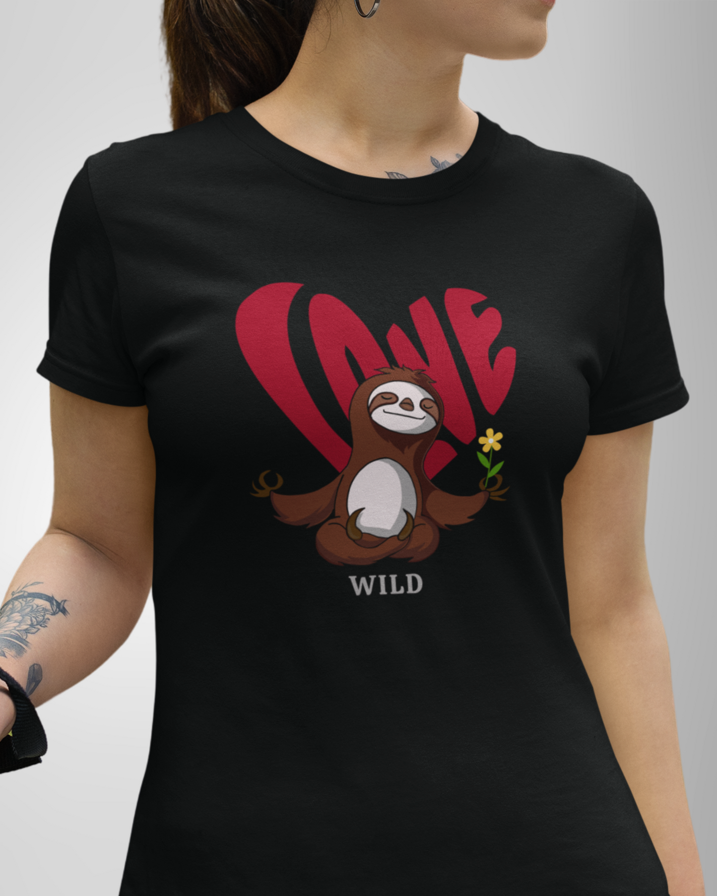Love Sloth Women Classic T-Shirt