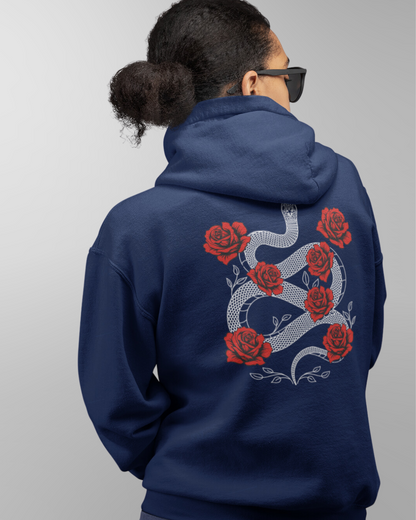 Venom and Beauty Unisex Hooded Sweatshirt