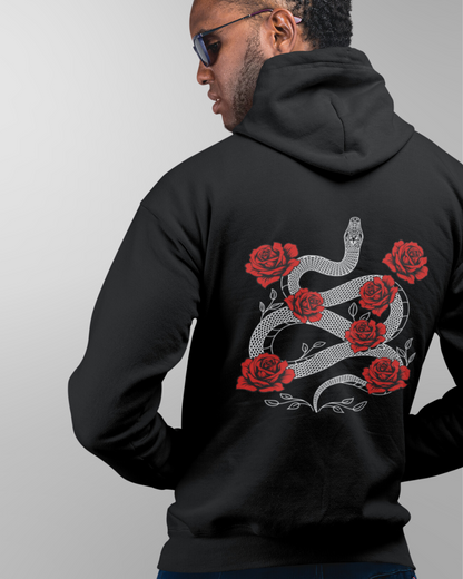 Venom and Beauty Unisex Hooded Sweatshirt