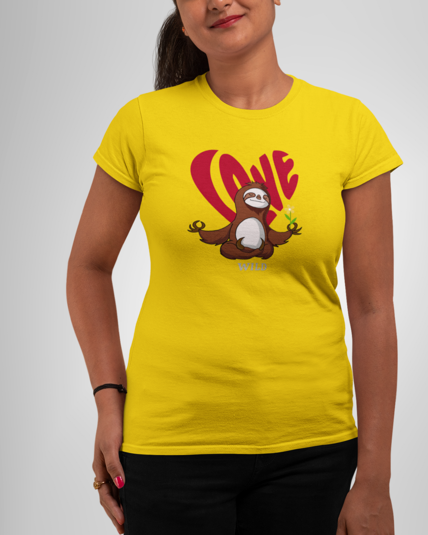 Love Sloth Women Classic T-Shirt