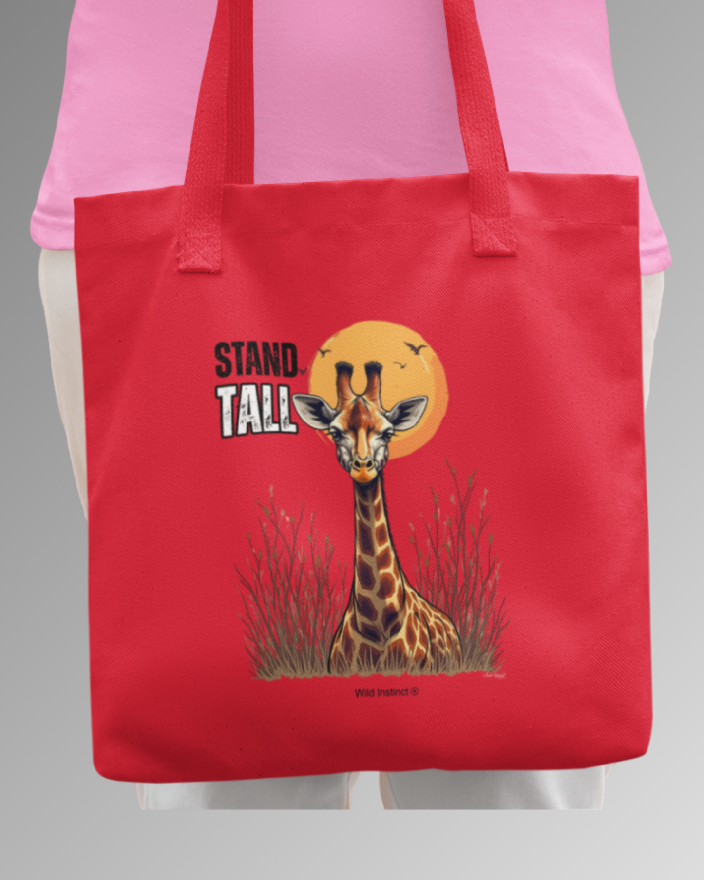 Tote Bag Zipper Stand tall