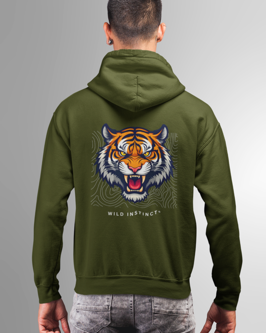 Unisex Hoodie Tiger Growl
