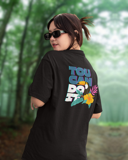 Toucan Do it Oversized Women T-shirt