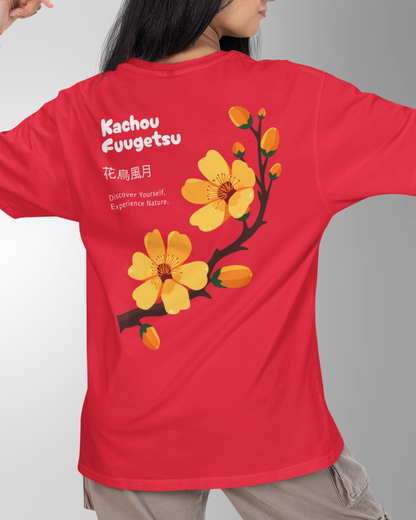 Unisex Oversized Classic T-Shirt Kachou Fugetsu Japan