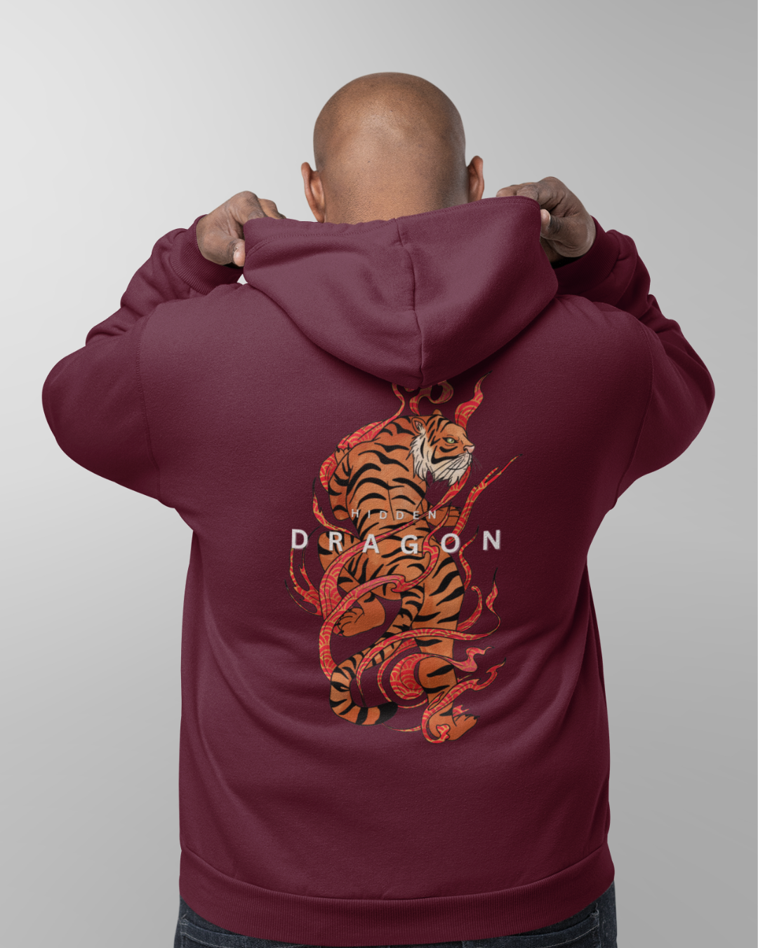 Hidden Dragon Unisex Hooded Sweatshirt