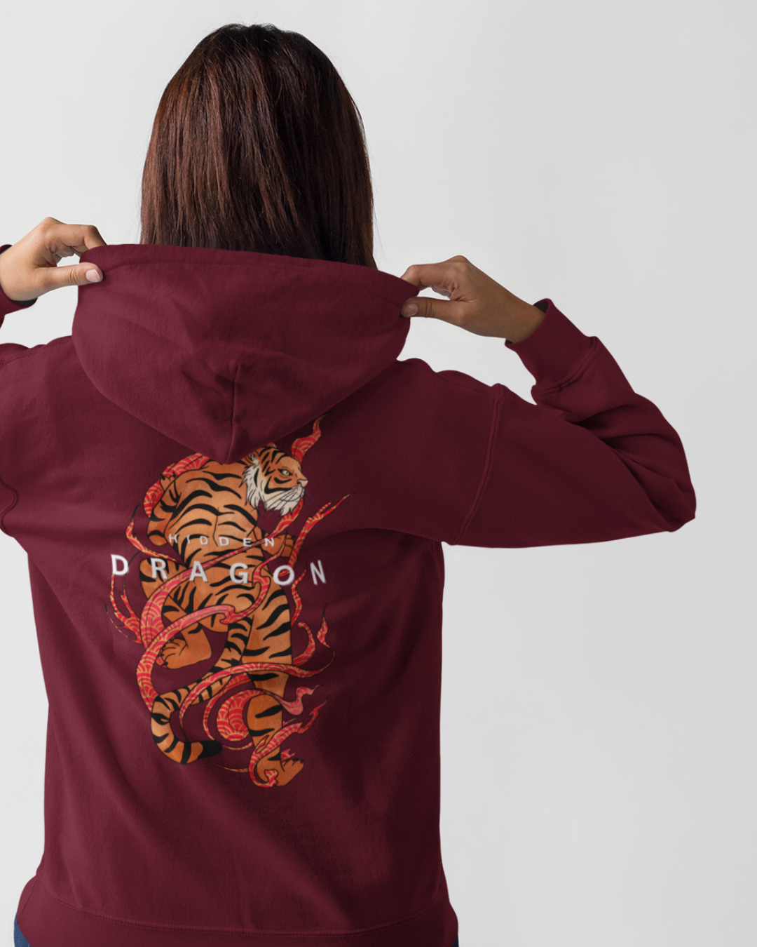 Hidden Dragon Unisex Hooded Sweatshirt