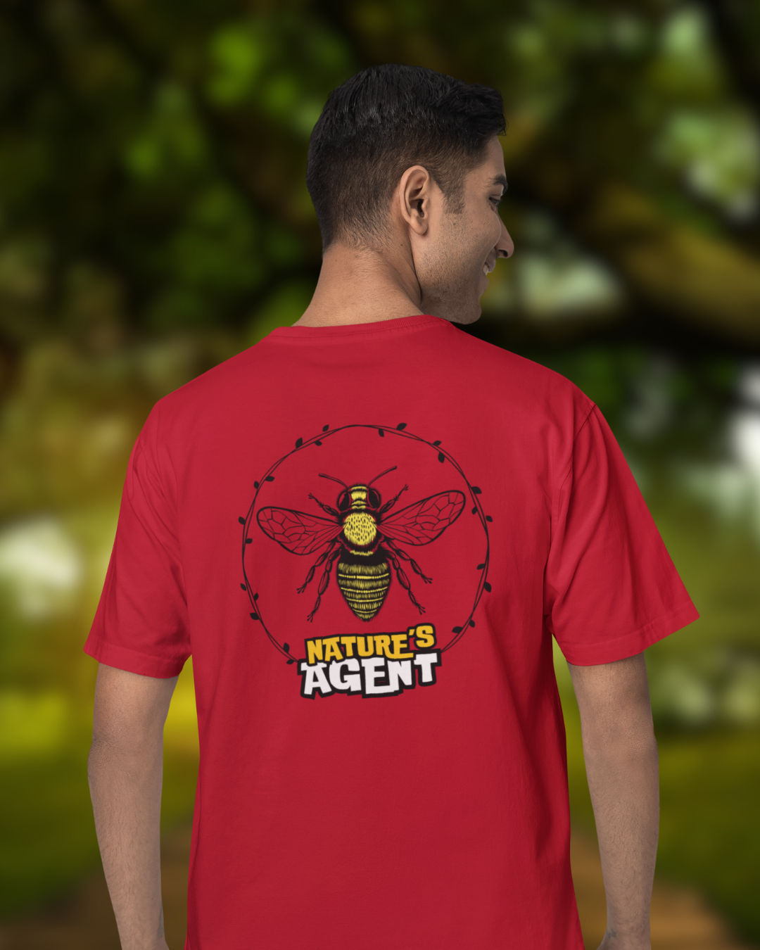 Nature's Agent Men Oversized T-Shirt