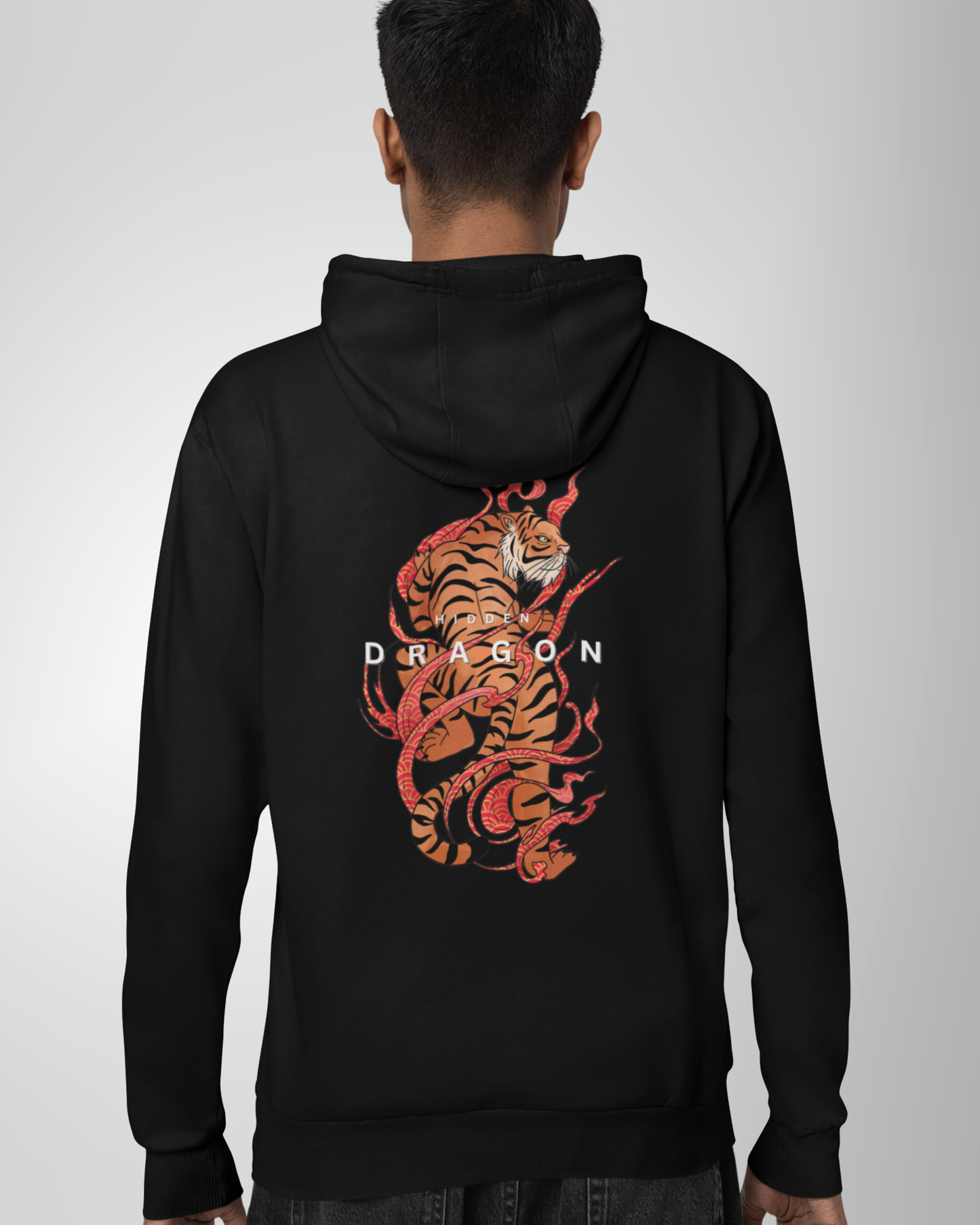 Unisex Hoodie Hidden Dragon Crouching Tiger