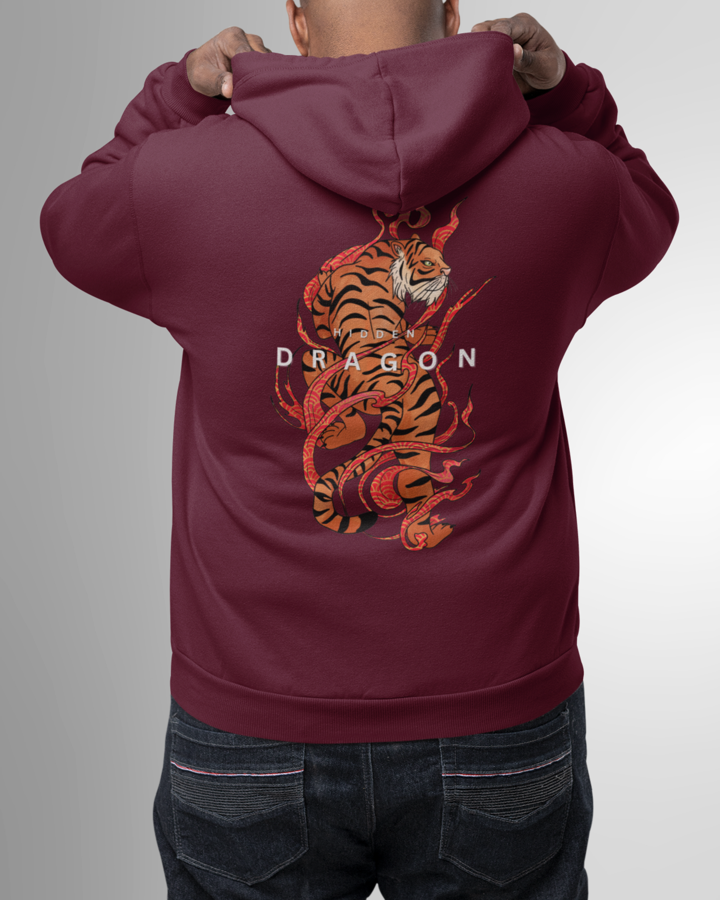 Unisex Hoodie Hidden Dragon Crouching Tiger