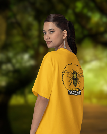 Nature's Agent Women Oversized T-Shirt