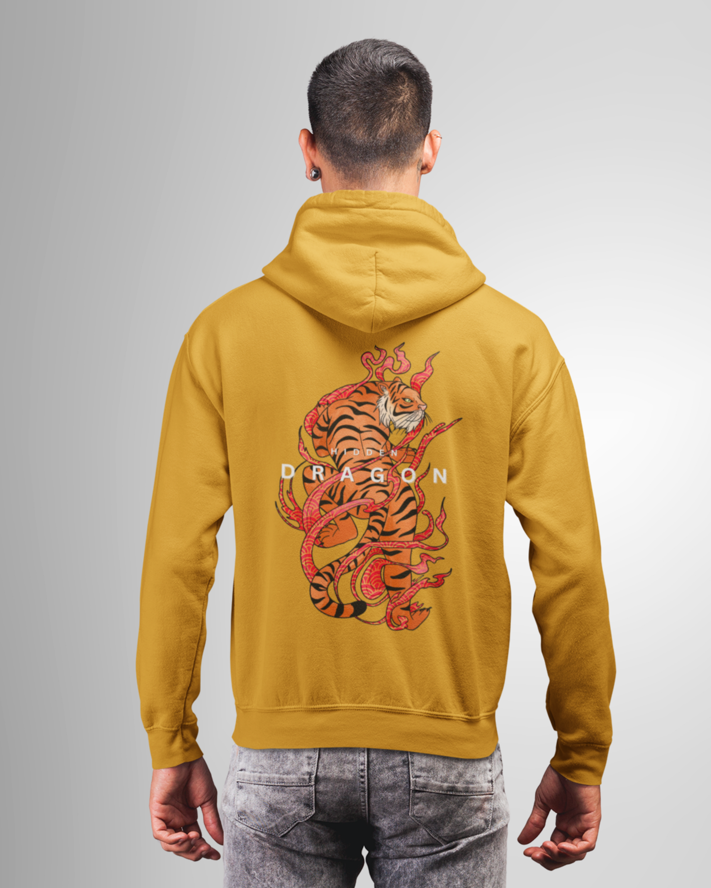Unisex Hoodie Hidden Dragon Crouching Tiger
