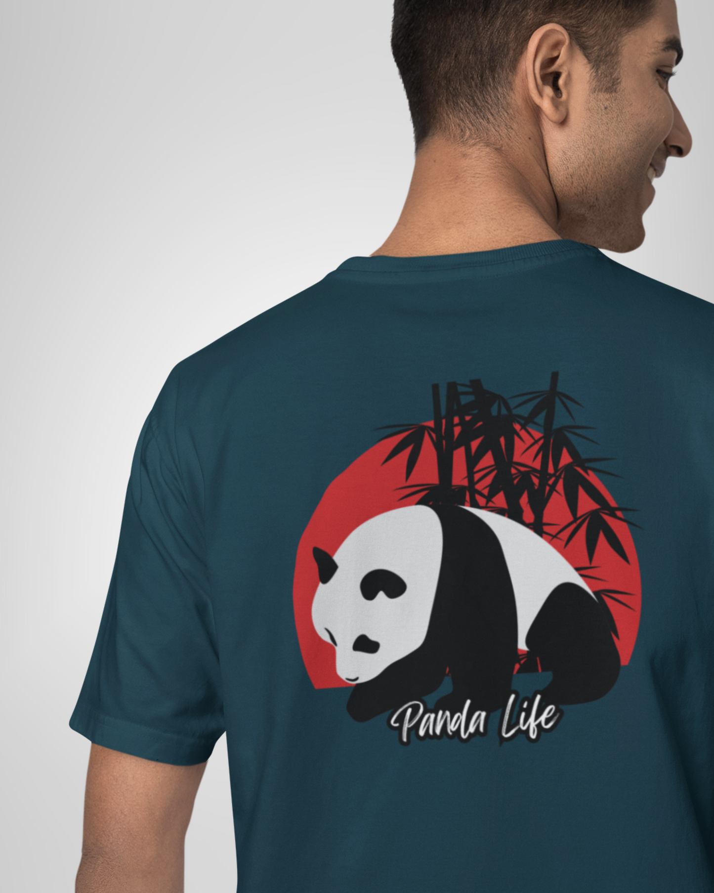 Panda Life Men Oversized T-Shirt