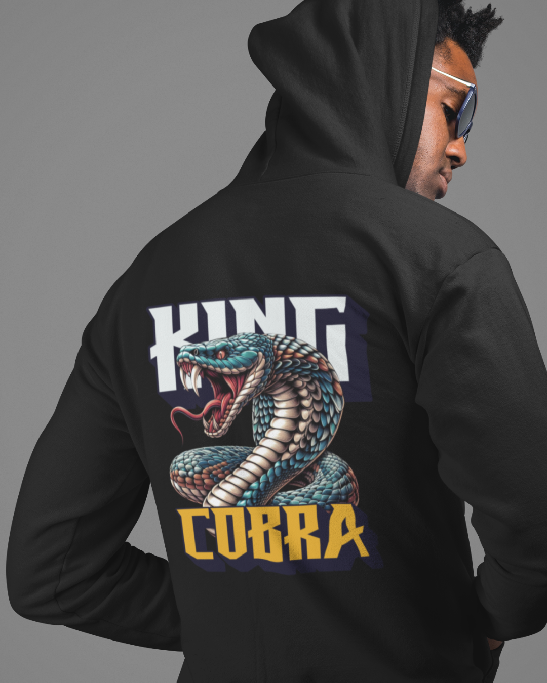 King Cobra Unisex Hooded Sweatshirt