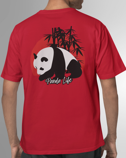 Unisex Oversized Classic T-Shirt Panda Life