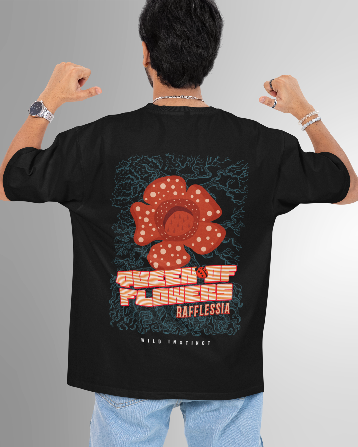 Unisex Oversized Classic T-Shirt Rafflesia