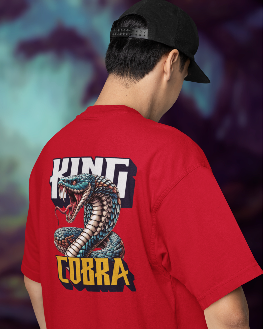 King Cobra Men Oversized T-Shirt