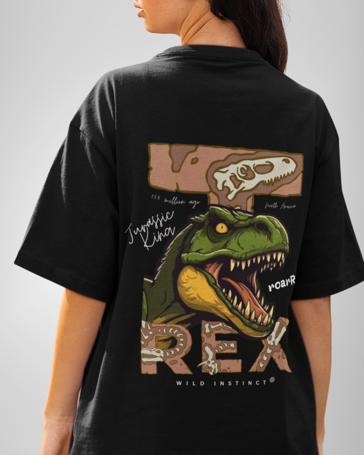 Unisex Oversized Classic T-Shirt T Rex