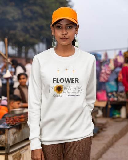 Flower Power Women Sweatshirt