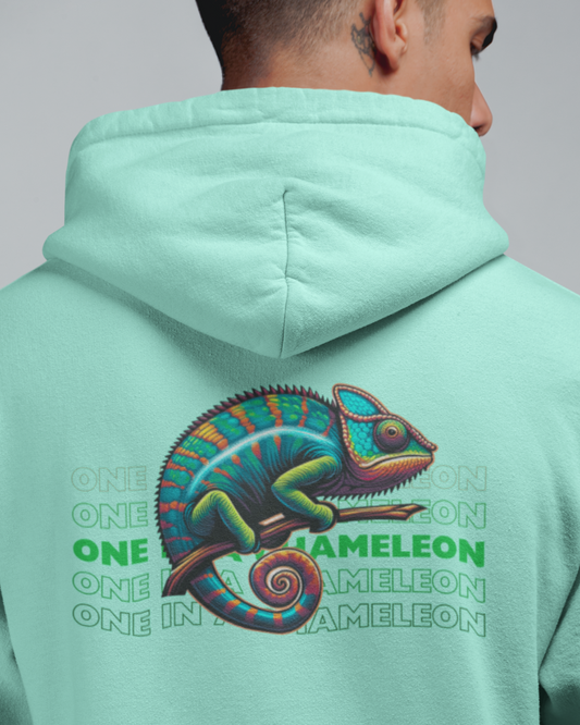 One in a Chamaleon Unisex Hooded Sweatshirt