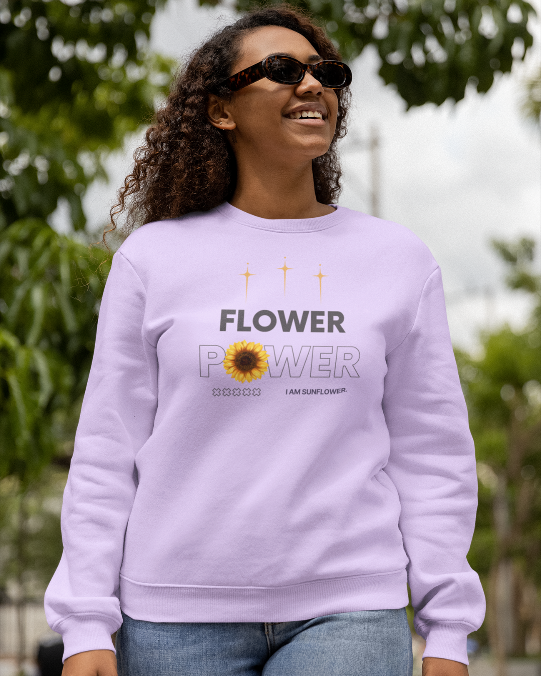 Flower Power Women Sweatshirt