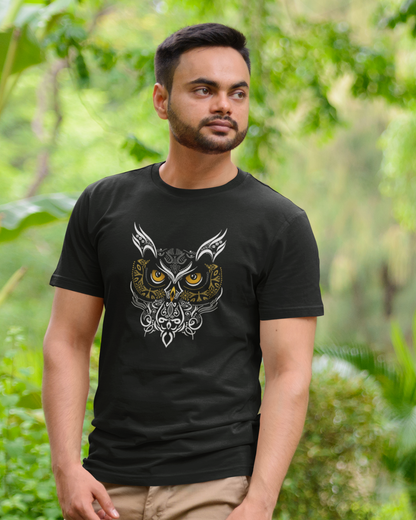 Tribal Owl Men Classic T-Shirt