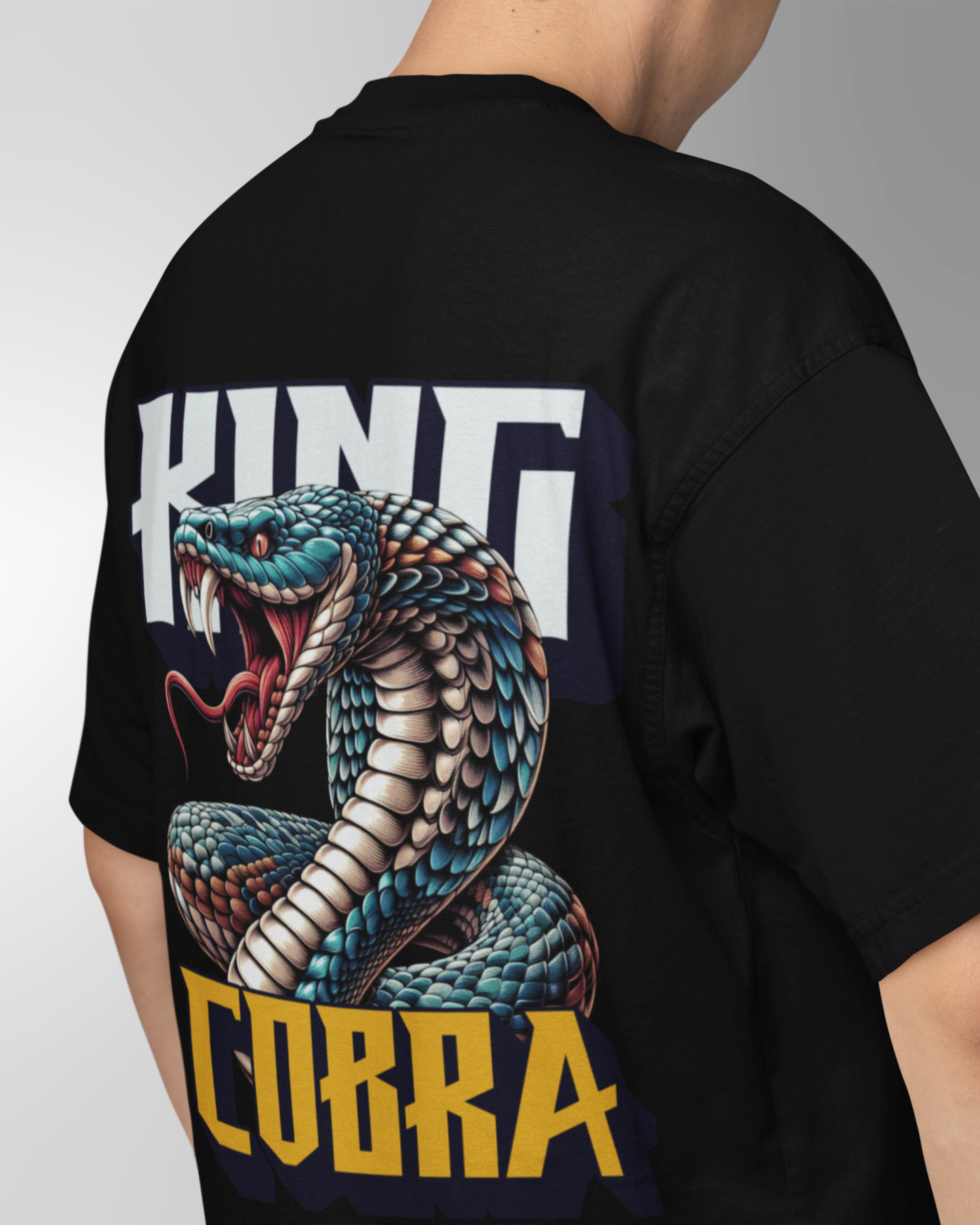 Unisex Oversized Classic T-Shirt King Cobra