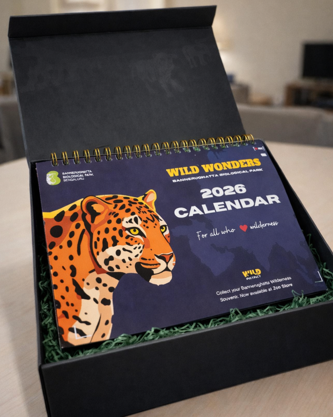 Wildlife Calendar 2026: Wonders of Bannerughatta